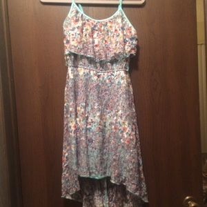 Light Blue Floral Dress